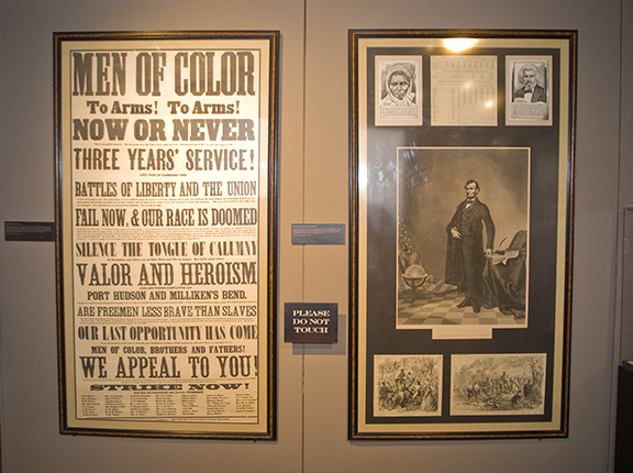 A portion of the Free at Last? Exhibition that was shown at the Heinz History Center from Oct. 2008 to April 2009